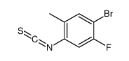 4-Bromo-5-fluoro-2-methylphenylisothiocyanate Structure