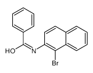 N-(1-bromonaphthalen-2-yl)benzamide Structure