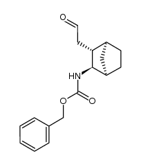 benzyl ((1R,2R,3R,4S)-3-(2-oxoethyl)bicyclo[2.2.1]heptan-2-yl)carbamate Structure