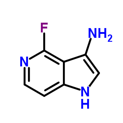 4-Fluoro-1H-pyrrolo[3,2-c]pyridin-3-amine Structure