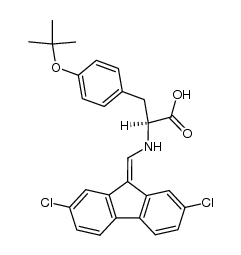 DC-FM-bar-Tyr(t-Bu)-OH结构式