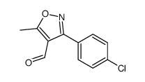 3-(4-Chlorophenyl)-5-Methylisoxazole-4-carboxaldehyde picture