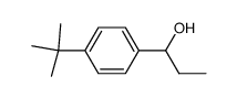 1-(4-tert-butylphenyl)propan-1-ol structure