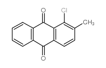 1-Chloro-2-methylanthraquinone Structure