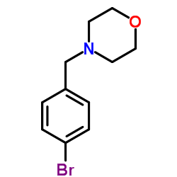 4-(4-Bromobenzyl)morpholine structure