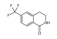 6-(trifluoromethyl)-3,4-dihydro-2H-isoquinolin-1-one structure