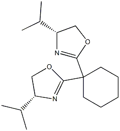 (4R,4'R)-2,2'-环已亚基双[4,5-二氢-4-异丙基噁唑]图片