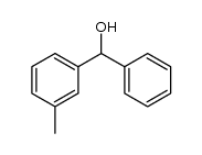 (+/-)-3-methylphenyl-phenylmethanol Structure