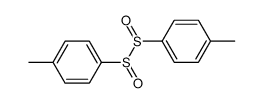 p-tolyl disulfoxide Structure