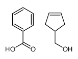 benzoic acid,cyclopent-3-en-1-ylmethanol Structure