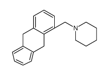 1-[(9,10-Dihydro-9,10-ethanoanthracen-11-yl)methyl]piperidine Structure