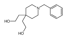 2,2’-(1-苄基哌啶-4,4-二基)二乙醇结构式