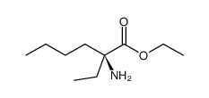 ETHYL (S)-2-AMINO-2-ETHYLHEXANOATE Structure