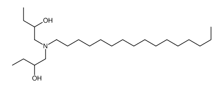 1-[hexadecyl(2-hydroxybutyl)amino]butan-2-ol结构式