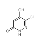 3(2H)-Pyridazinone,6-chloro-5-hydroxy- structure