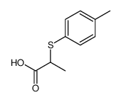 2-(4-methylphenyl)sulfanylpropanoic acid图片