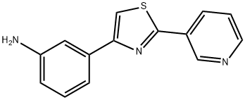 3-(2-吡啶-3-基-1,3-噻唑-4-基)苯基]胺图片