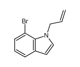 1-allyl-7-bromo-1H-indole Structure