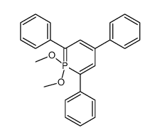 1,1-dimethoxy-2,4,6-triphenyl-1$l^{5}-phosphacyclohexa-1,3,5-triene structure