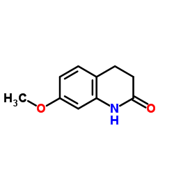 7-甲氧基-3,4-二氢喹啉-2(1H)-星空app结构式