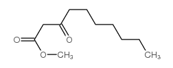 3-氧代癸酸甲酯结构式