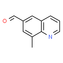 8-methylquinoline-6-carbaldehyde structure