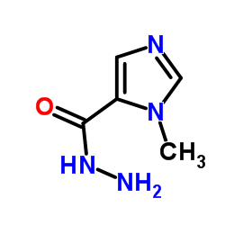 1-METHYL-1H-IMIDAZOLE-5-CARBOHYDRAZIDE Structure