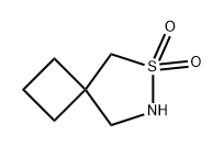 6-噻吩-7-氮杂螺[3.4]辛烷 6,6-二氧化物结构式