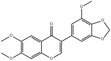 3',6,7-Trimethoxy-4',5'-methylenedioxyisoflavone picture