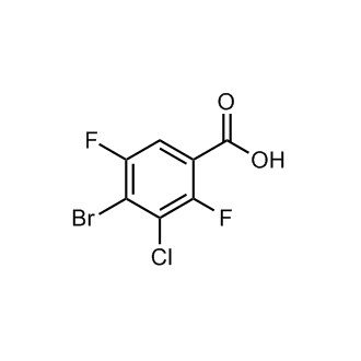 4-Bromo-3-chloro-2,5-difluorobenzoicacid picture