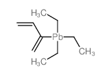 Plumbane,triethyl(1-methylene-2-propen-1-yl)- structure