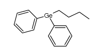 butyldiphenylgermane structure