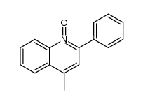 2-phenyllepidine 1-oxide结构式