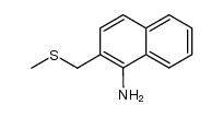 1-amino-2-(methylthiomethyl)naphthalene Structure