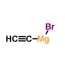 Bromo(ethynyl)magnesium Structure