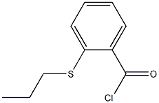 2-(n-Propylthio)benzoyl chloride Structure