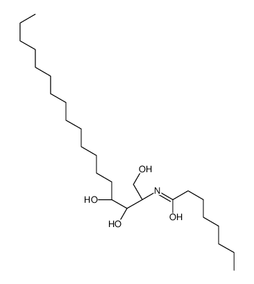 N-[(2S,3S,4R)-1,3,4-trihydroxyoctadecan-2-yl]octanamide structure