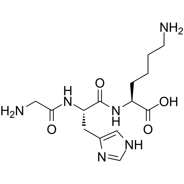 Copper Peptide structure