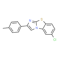 6-CHLORO-2-(4-METHYLPHENYL)IMIDAZO[2,1-B]BENZOTHIAZOLE picture