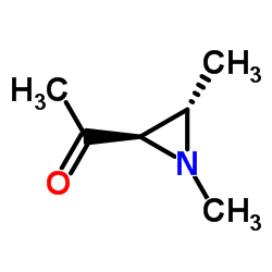 Ethanone, 1-(1,3-dimethyl-2-aziridinyl)-, trans- (9CI) picture