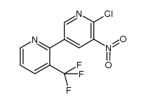 6'-chloro-5'-nitro-3-trifluoromethyl[2,3']bipyridinyl结构式