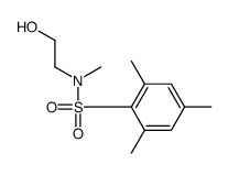 N-(2-hydroxyethyl)-N,2,4,6-tetramethylbenzenesulfonamide Structure