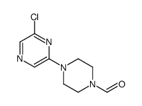 4-(6-chloropyrazin-2-yl)piperazine-1-carbaldehyde Structure