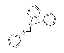 1,1,3-triphenyl-1,3-disiletane Structure