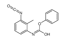 phenyl N-(3-isocyanato-2-methylphenyl)carbamate结构式