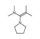 dimethyl-(2-methyl-1-pyrrolidin-1-yl-propenyl)-amine结构式