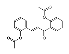 [2-[3-(2-acetyloxyphenyl)-3-oxoprop-1-enyl]phenyl] acetate Structure