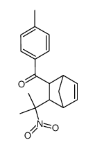 [3-(1-Methyl-1-nitro-ethyl)-bicyclo[2.2.1]hept-5-en-2-yl]-p-tolyl-methanone Structure