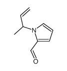 1H-Pyrrole-2-carboxaldehyde, 1-(1-methyl-2-propenyl)- (9CI) picture