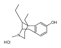 6,11-diethyl-3-methyl-1,2,3,4,5,6-hexahydro-2,6-methanobenzo[d]azocin-8-ol hydrochloride Structure